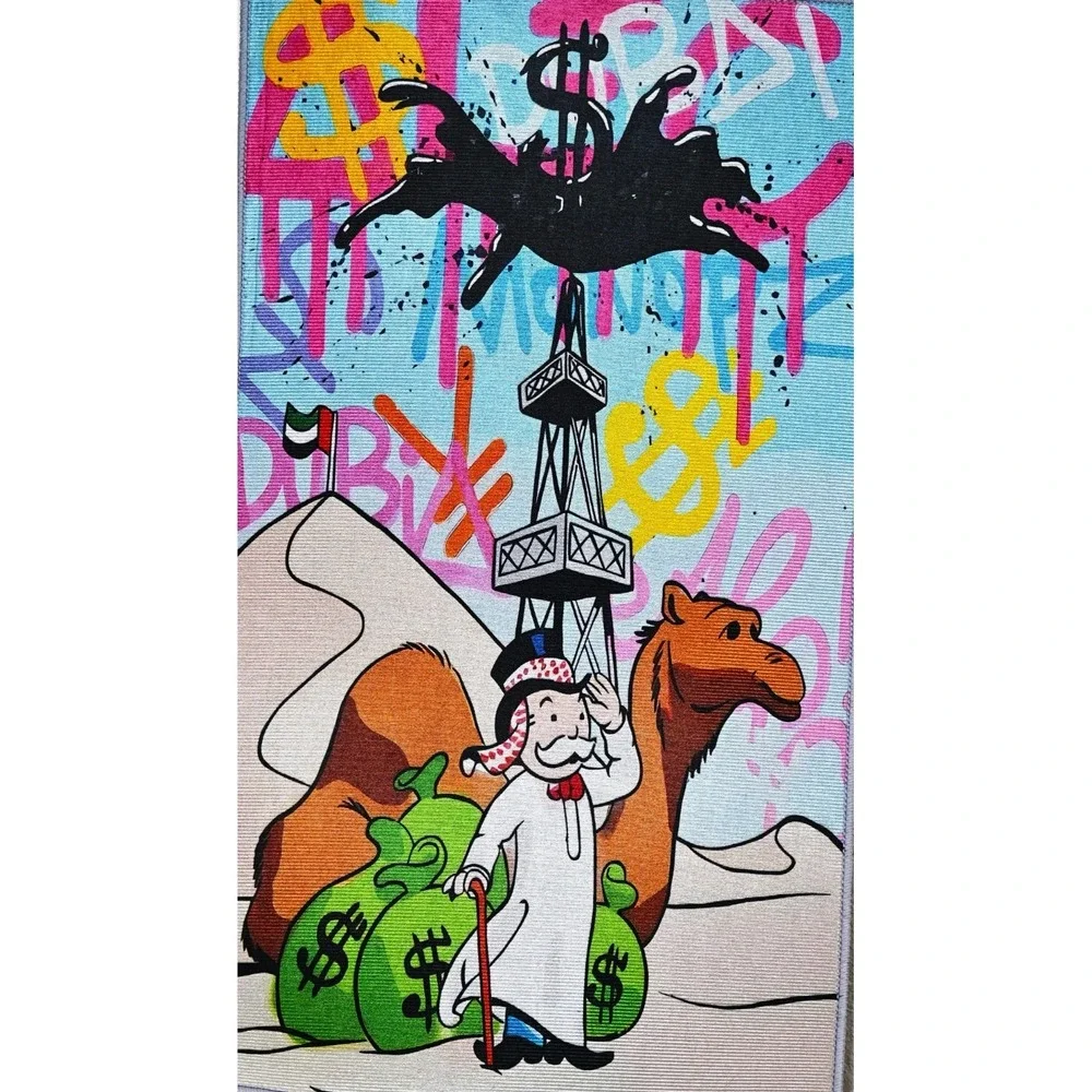 Monopoly Oil Man Accent Rug!